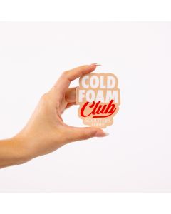 Cold Foam Club Sticker