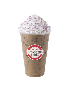Iced Lavender White Mocha Latte